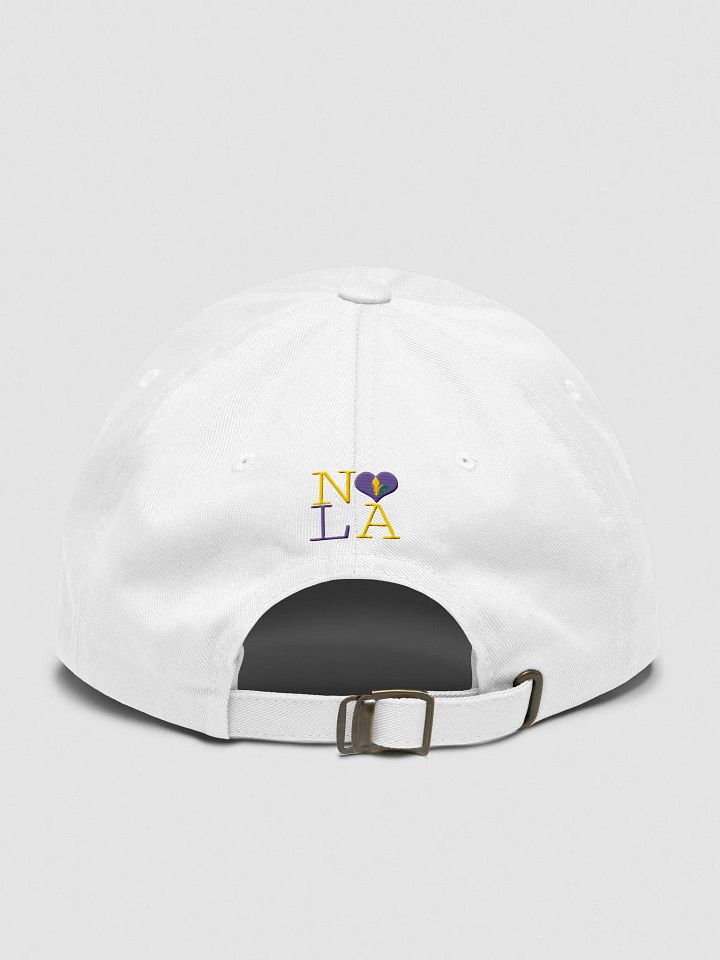 I LOVE NOLA **EMBROIDERED CAP BIGSHOT LOGO** (MARDI GRAS 3) product image (2)
