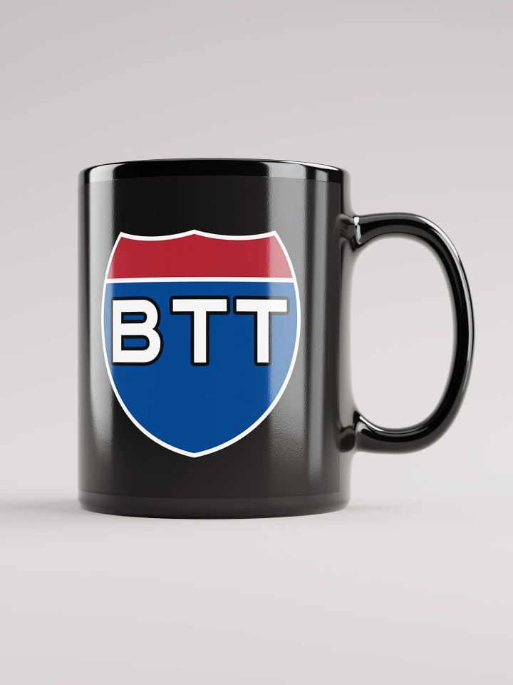 BTT & Trucknado Black Glossy Mug product image (1)