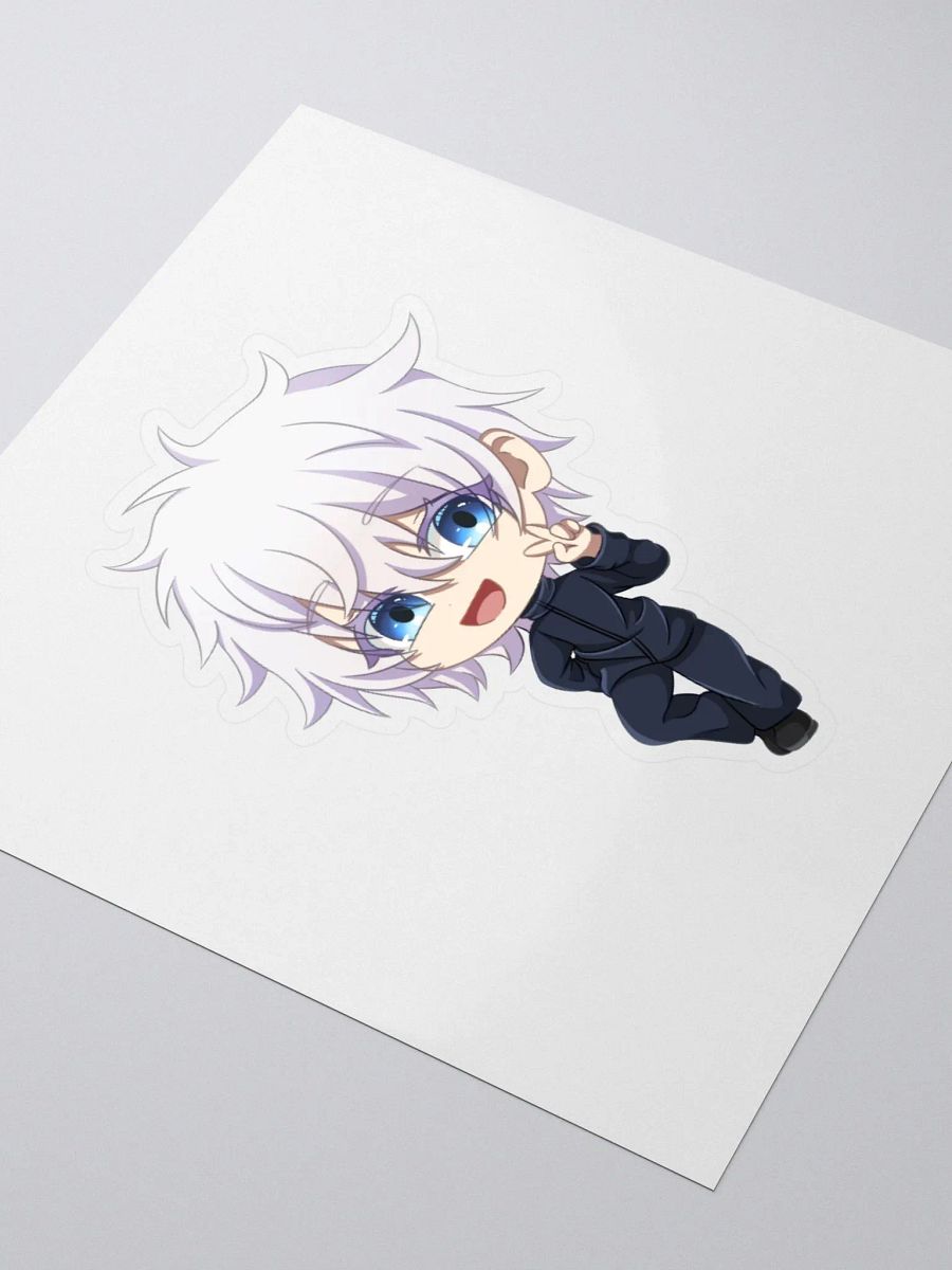 Gojo Chibi Peace Sign Stickers product image (7)