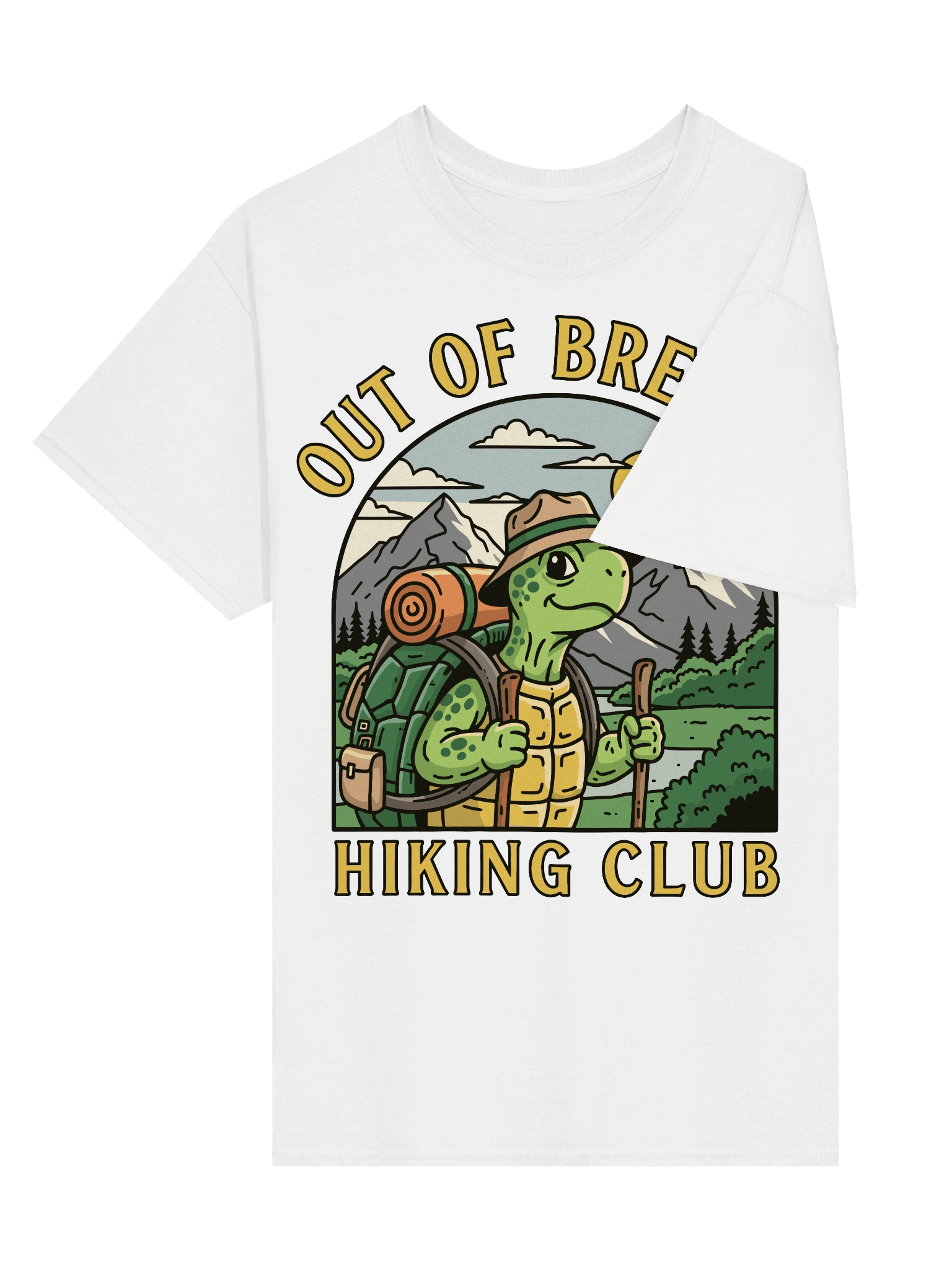 Out of Breath Hiking Club - Tee product image (2)