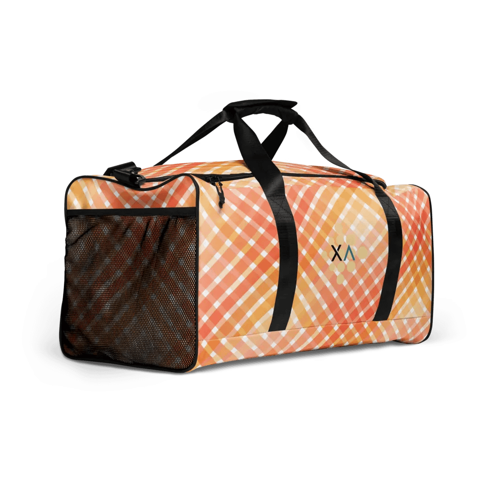 Tartan Sunset All-Over Duffle Bag product image (5)
