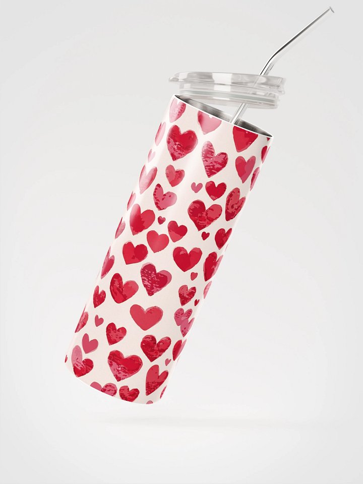 Heart Confetti Stainless Steel Tumbler product image (2)