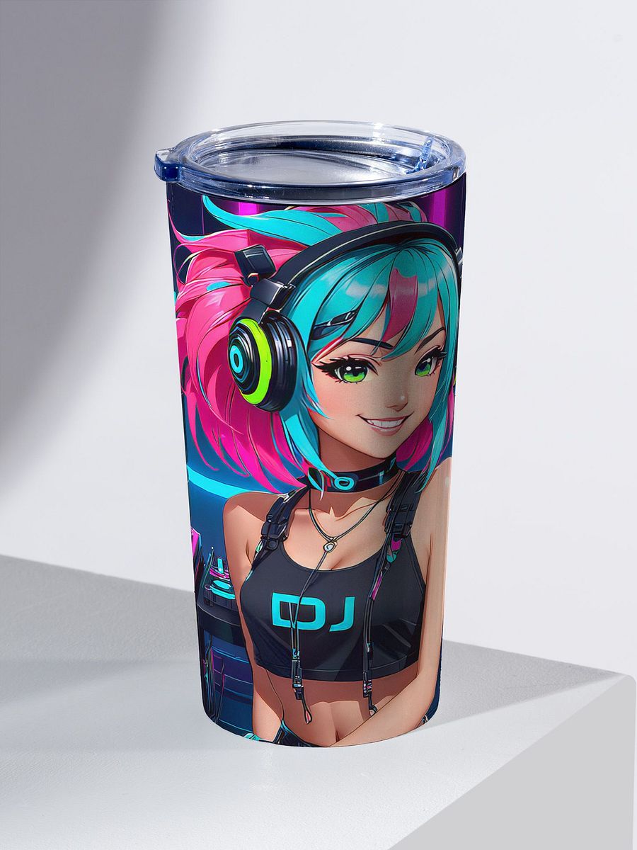 Dj Girl 20 oz Stainless Steel Tumbler - V2 product image (3)