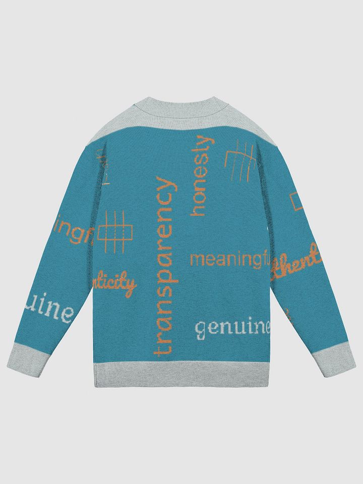Transparency - Knitted Cardigan Without Pocket product image (2)