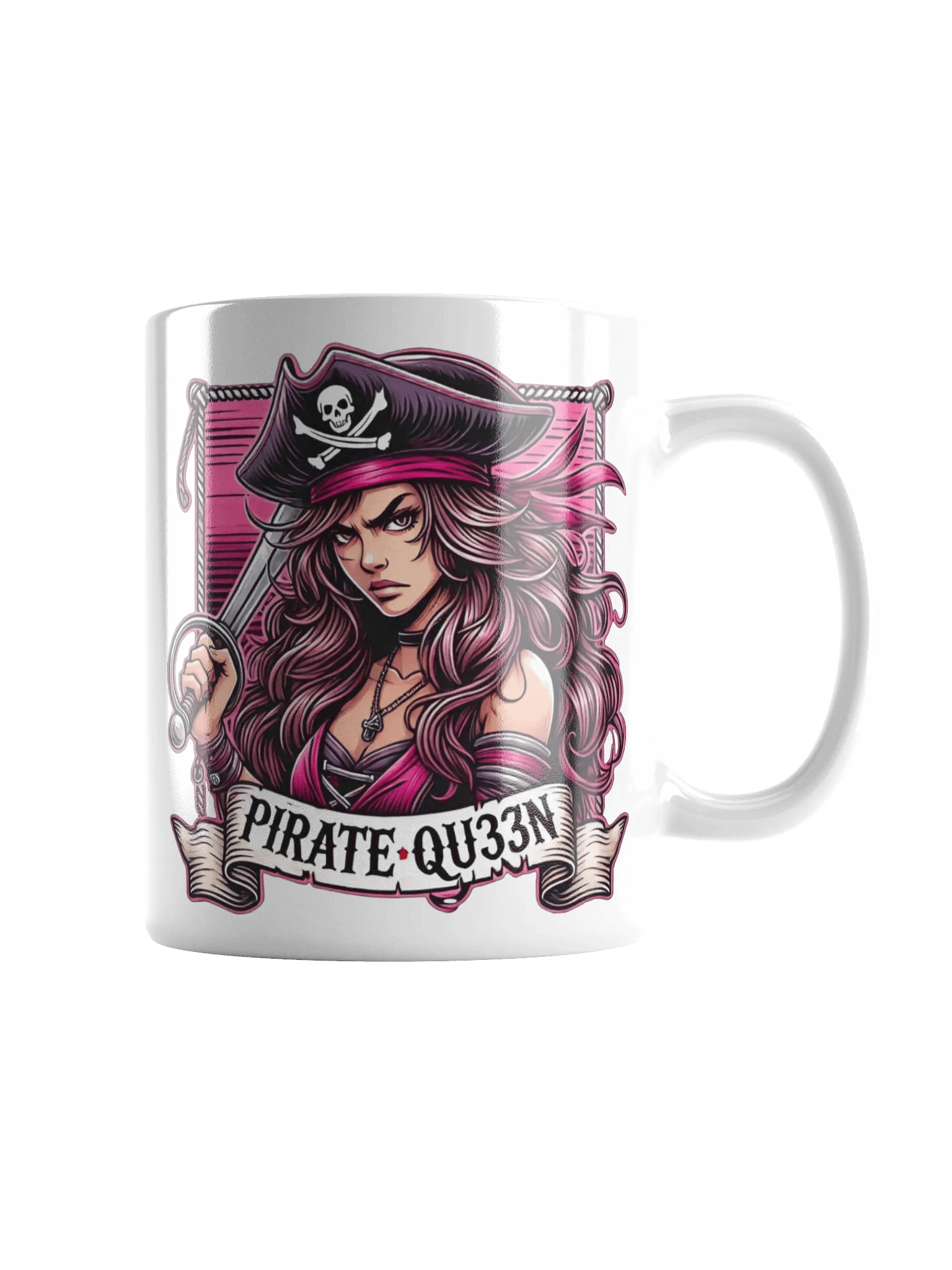 PirateQueen Mug White product image (3)