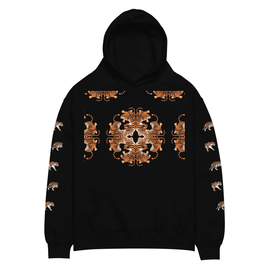 Tiger Mirage Unisex Oversized Hoodie product image (2)