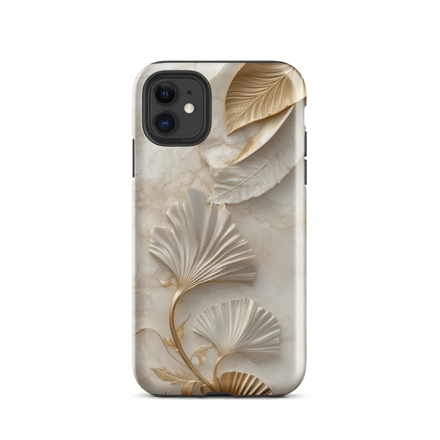 Golden Leaves iPhone® Tough Case product image (24)