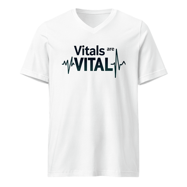 VITAL V-Neck Tee: Embrace Your Health product image (1)