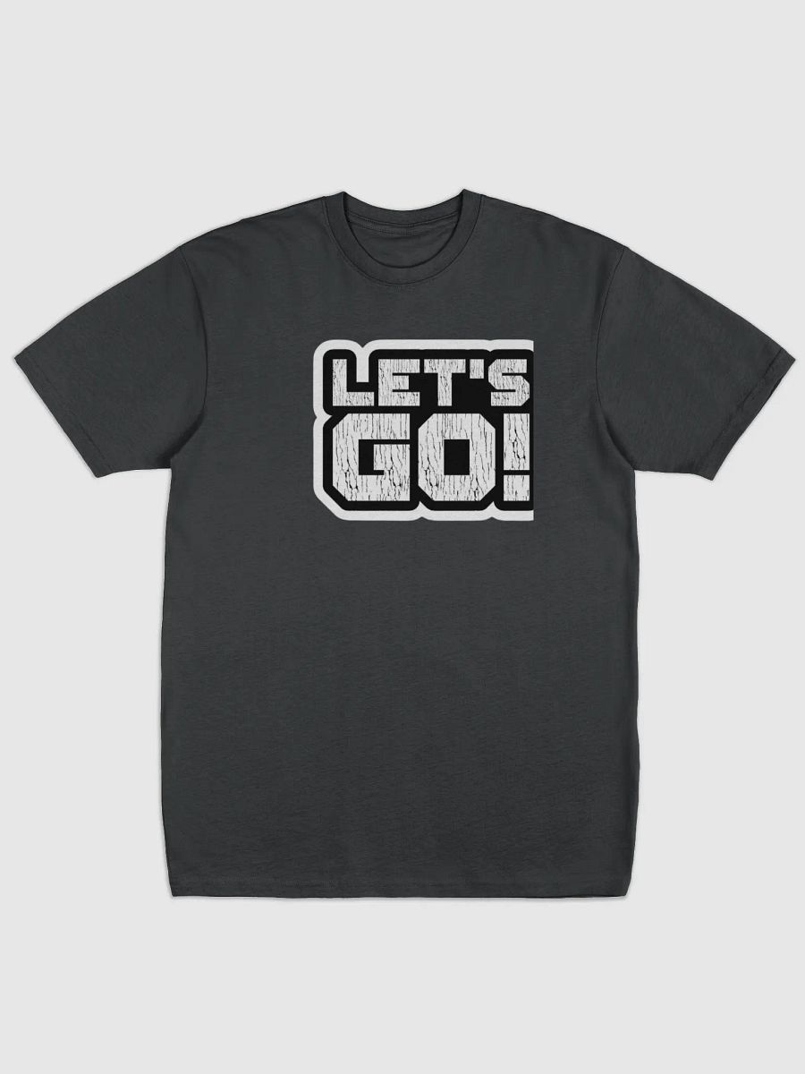 Cracked Distressed 'LET'S GO!' Tee product image (1)