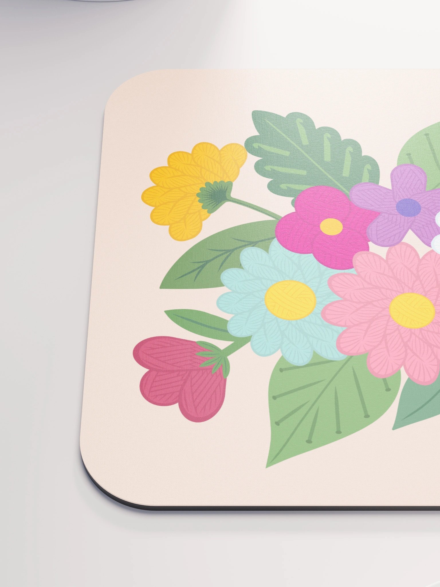 Floral Yarn Mouse Pad product image (6)