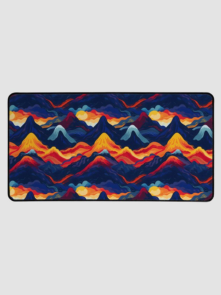 Mountains Modern Art Desk Mat product image (1)