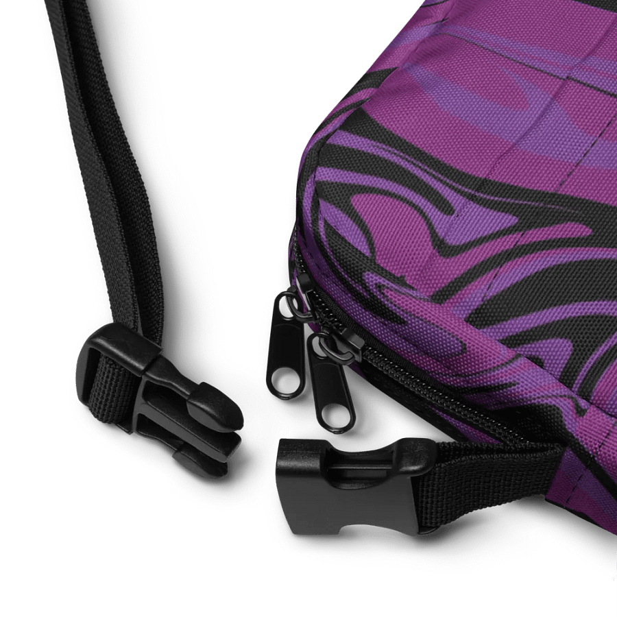 Purple Swirl Utility Crossbody Bag product image (5)