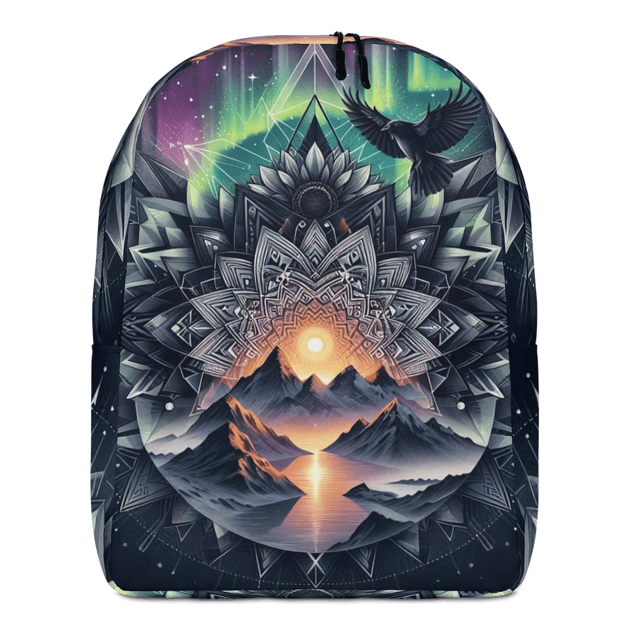 Aurora Mandala All-Over Print Backpack product image (1)