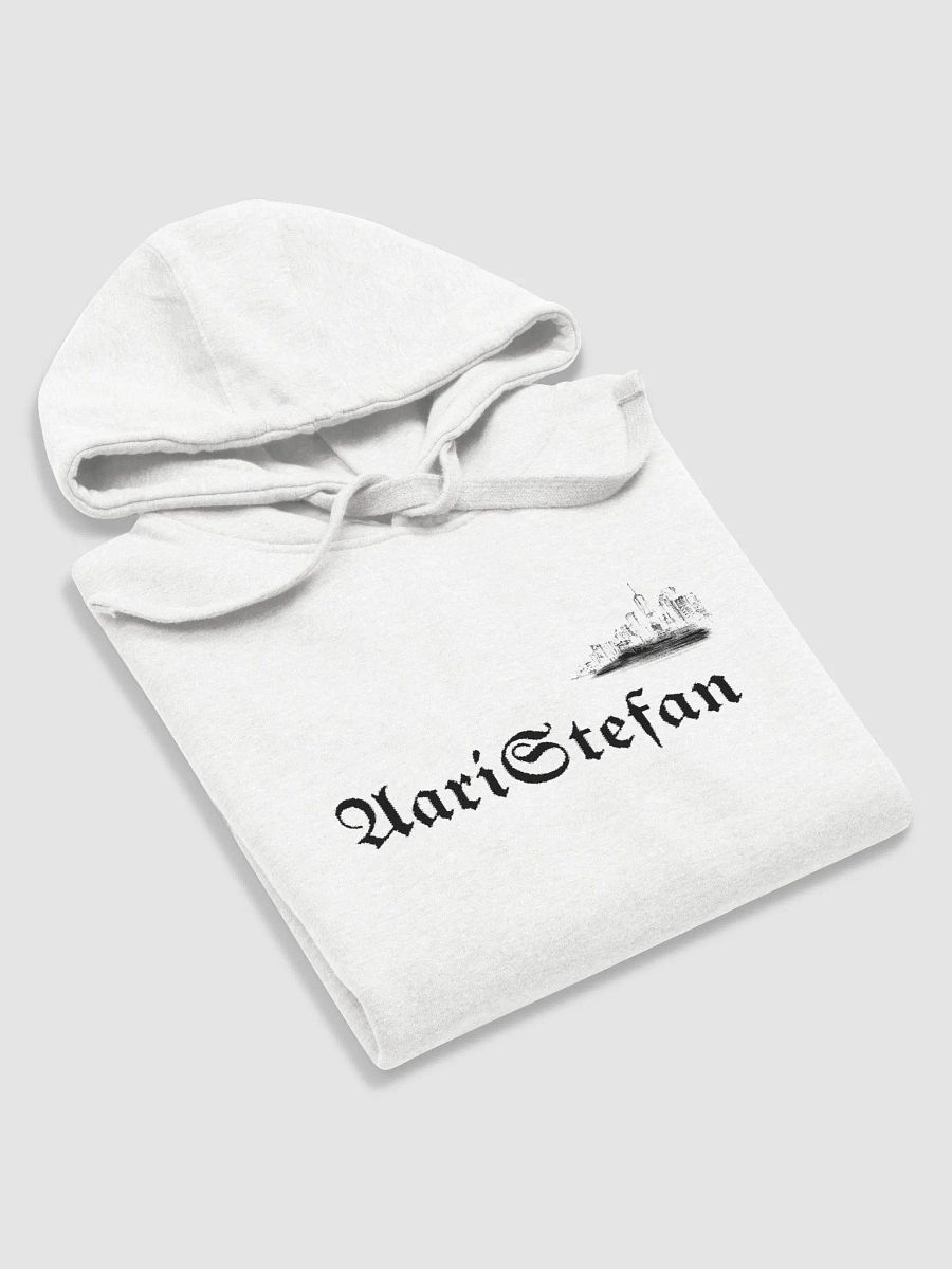 White Cotton Unisex Premium Hoodie product image (5)