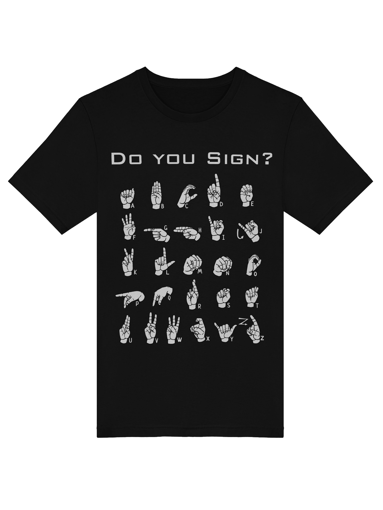 ASL Alphabet Tee – Learn to Sign with Able Lingo product image (46)