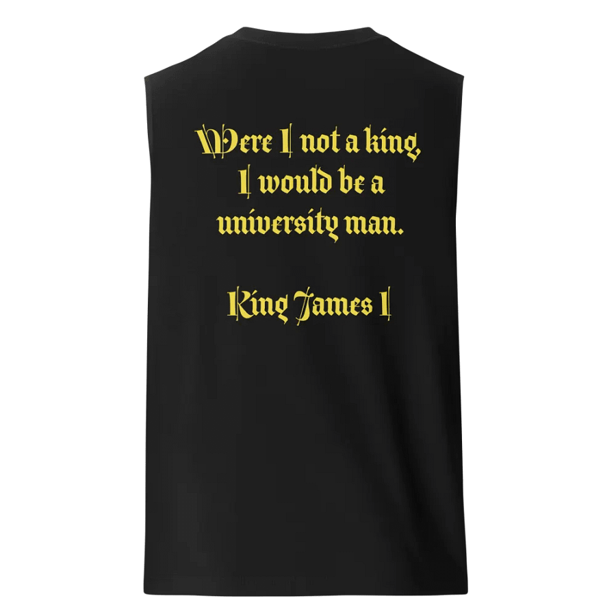 The Scholar King Muscle Shirt product image (3)