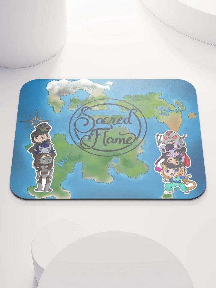 Sacred Flame Mousepad product image (1)