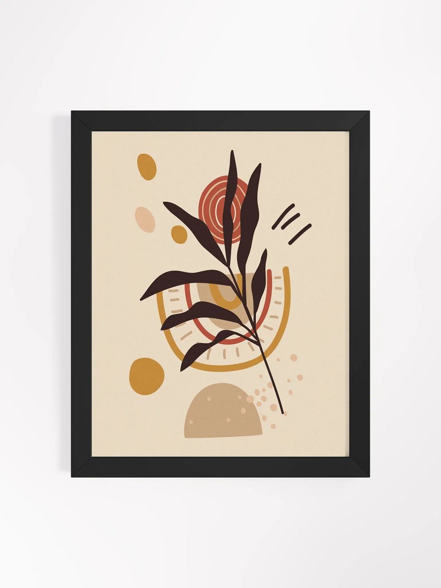 Vibrant Ayous Wood Framed Matte Poster product image (11)