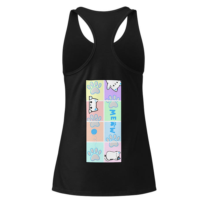 Frenchkittie Meow Madness Racerback Tank product image (2)
