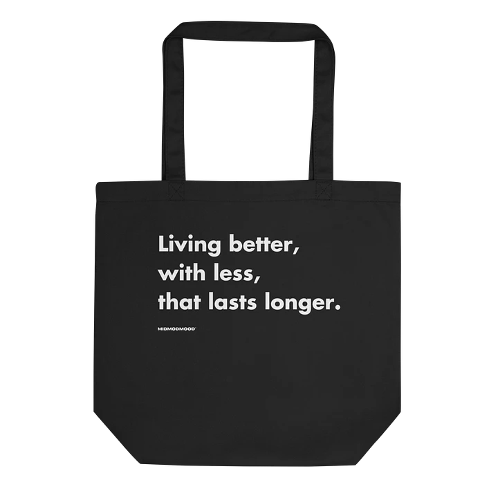 Living better tote bag product image (1)