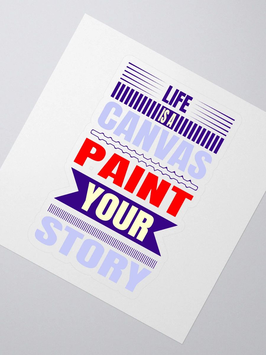 LIFE IS A CANVAS PAINT YOUR STORY product image (2)
