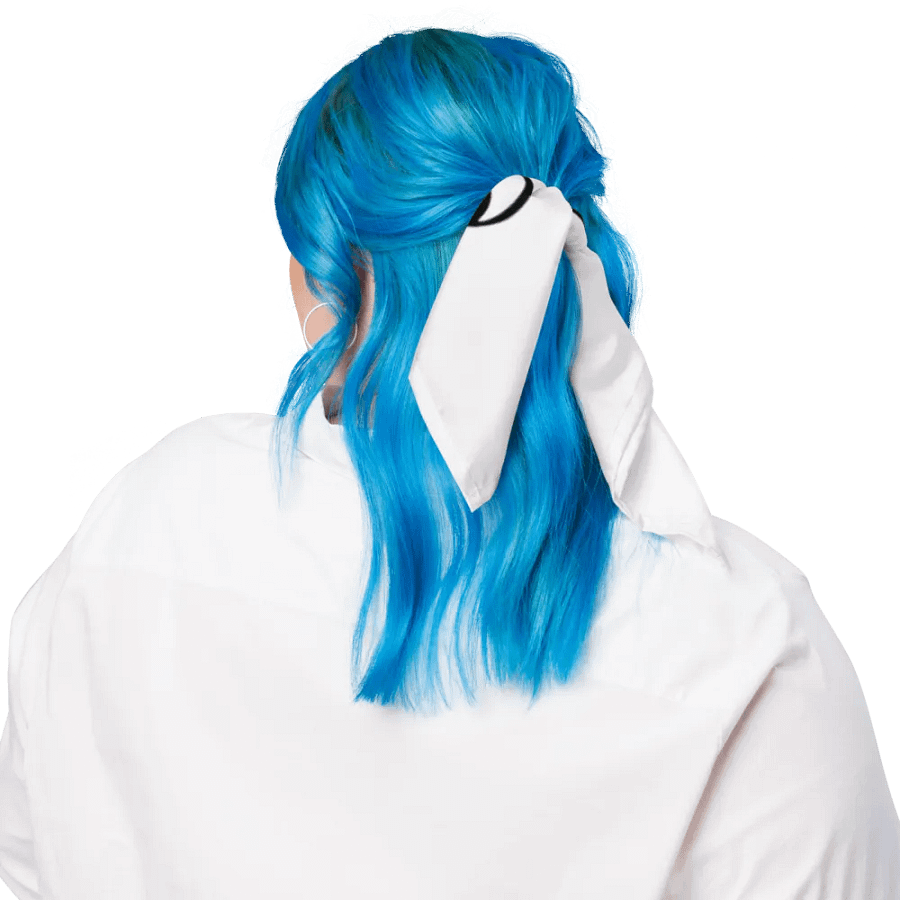 TDS Music All-Over Print Bandana - White - Music-Themed Design product image (2)