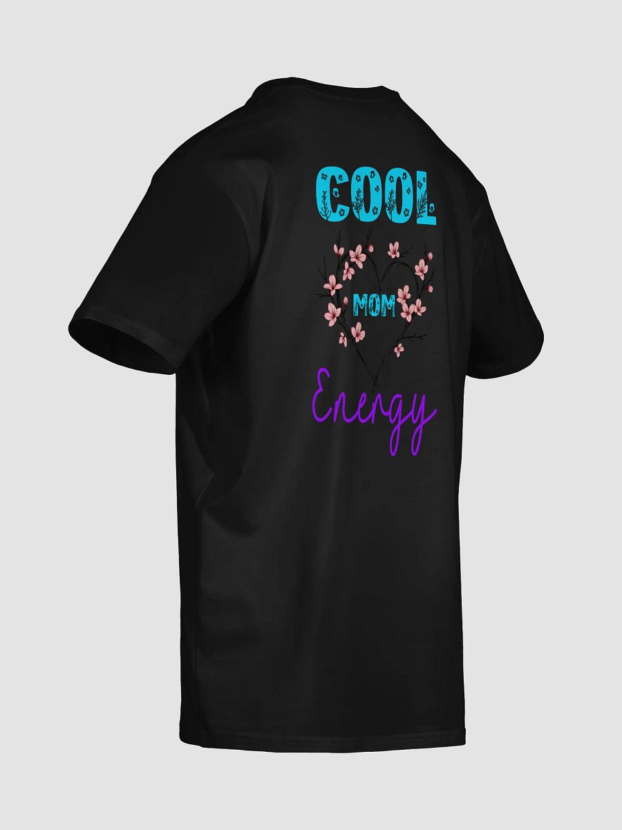 Cool Mom Energy Floral Heart T-Shirt product image (32)