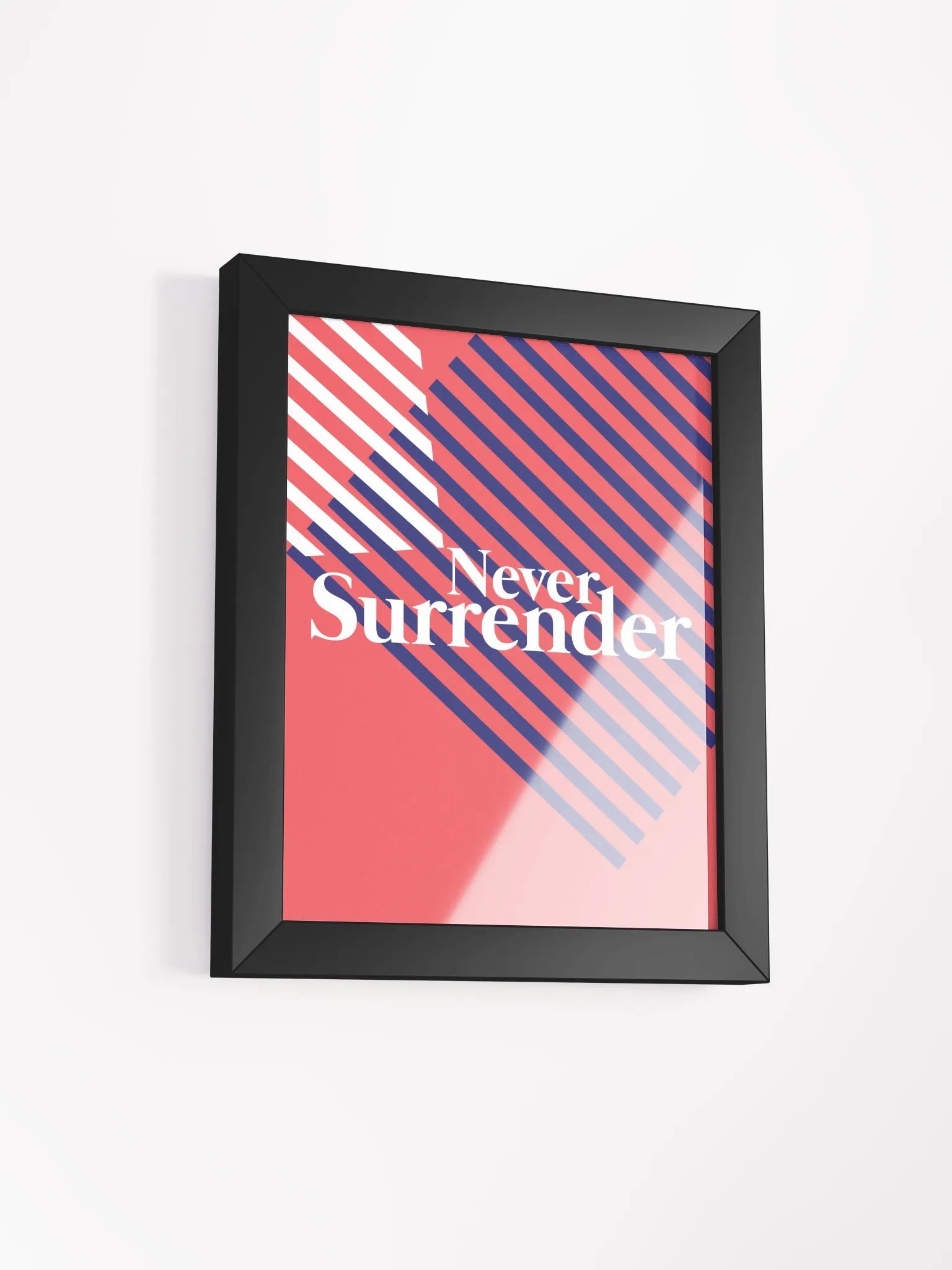 Never Surrender Desk Art product image (6)