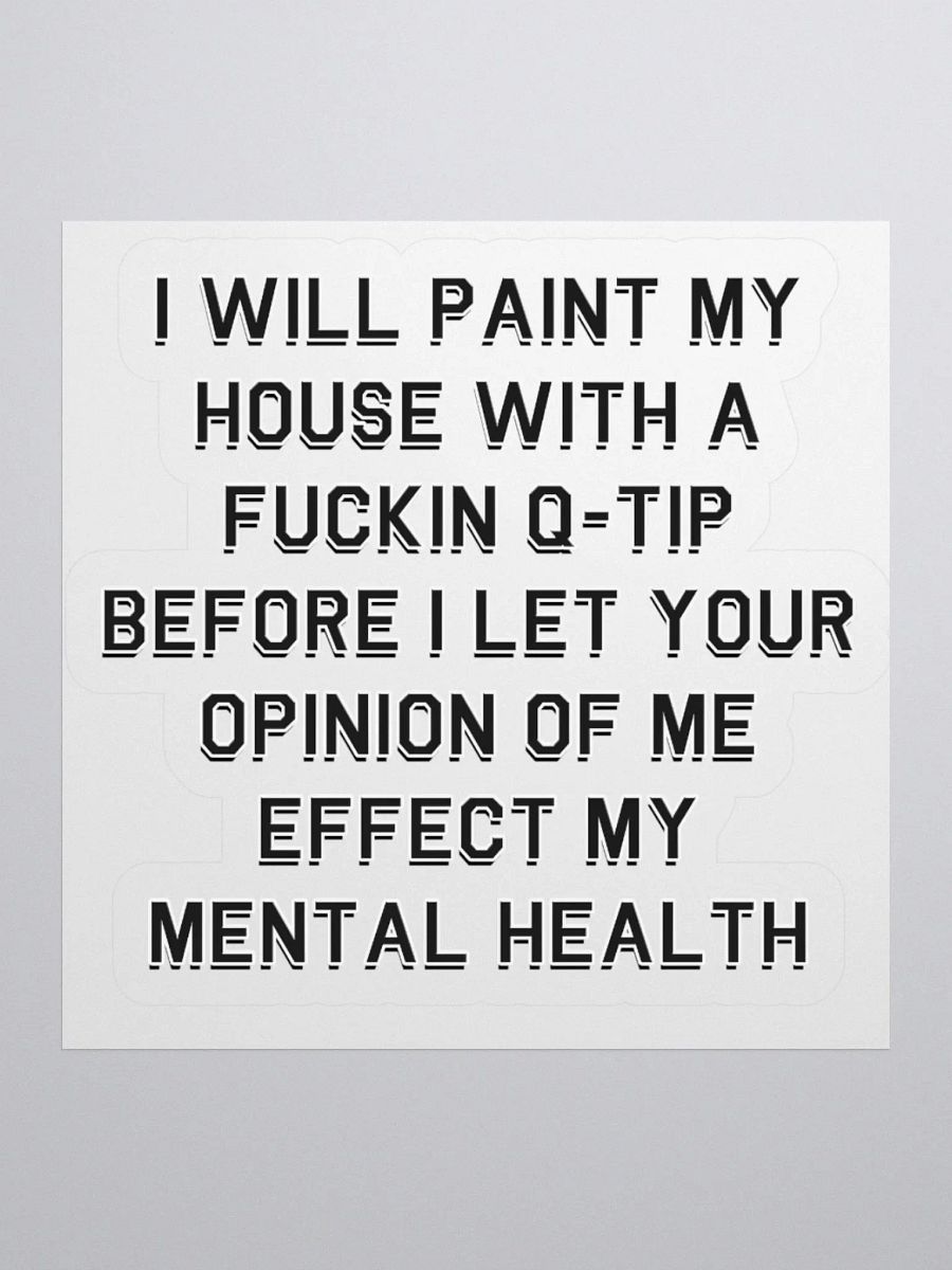 Q-Tip Sticker product image (3)