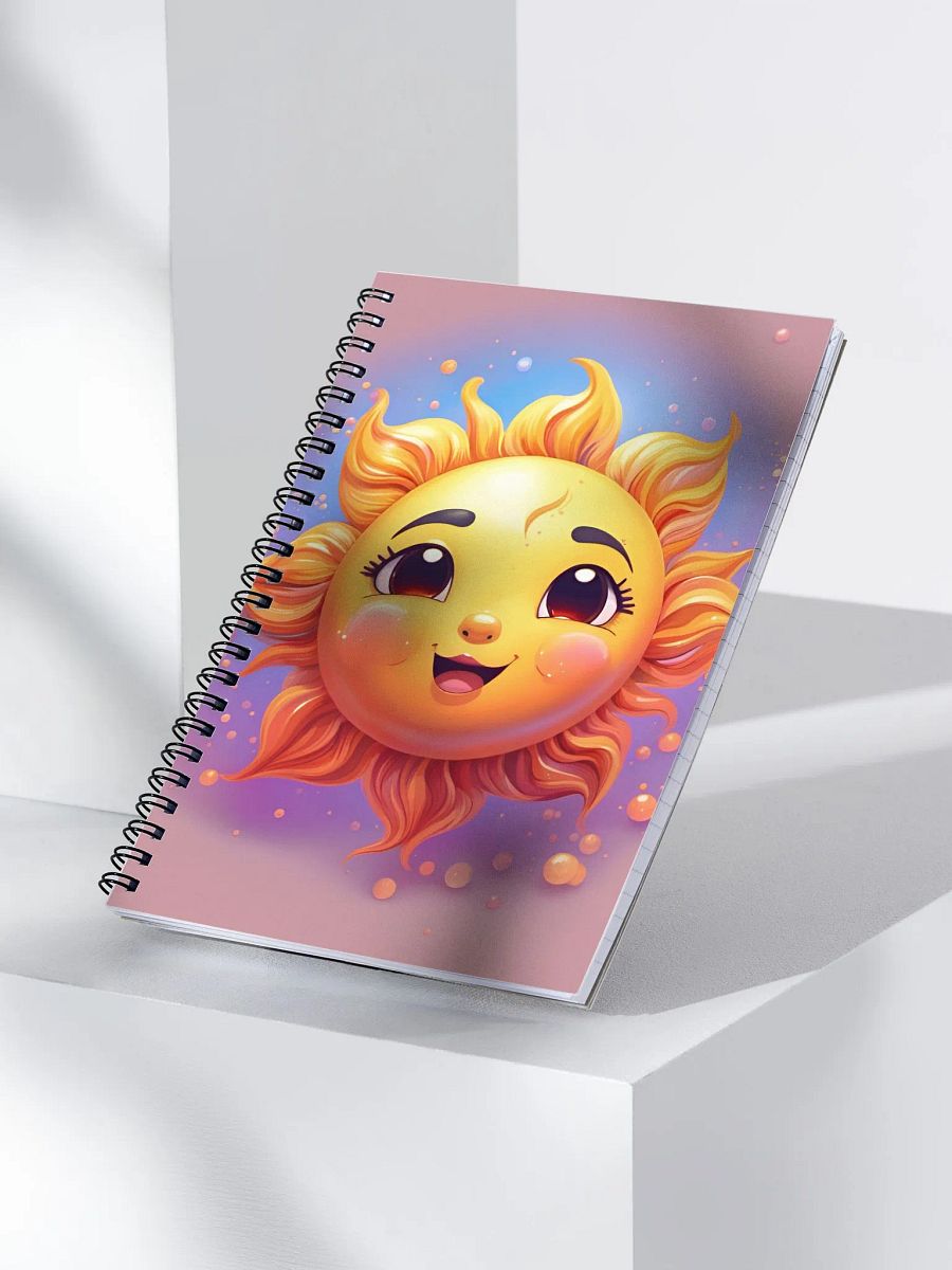 Cute Sun Notebook product image (3)