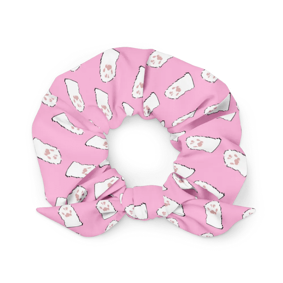 CINNI PAW PATTERN Scrunchie (Pink) product image (3)
