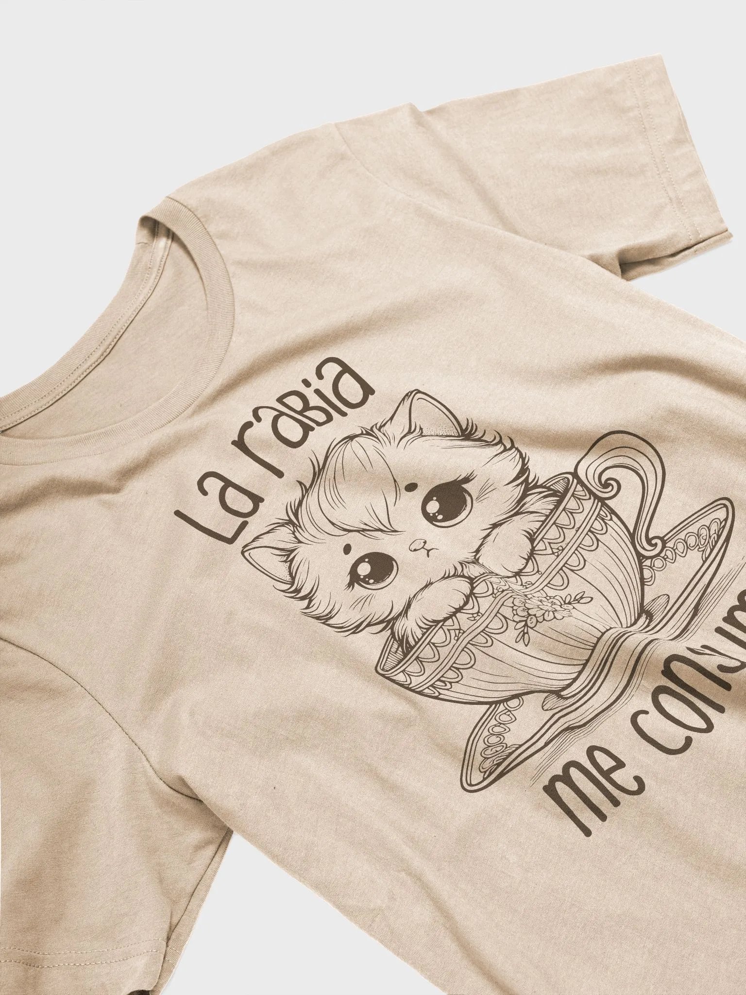 La Rabia Me Consume Camiseta Unisex product image (3)