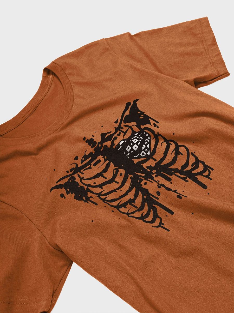 Checkered Heart Ribcage T-Shirt product image (3)