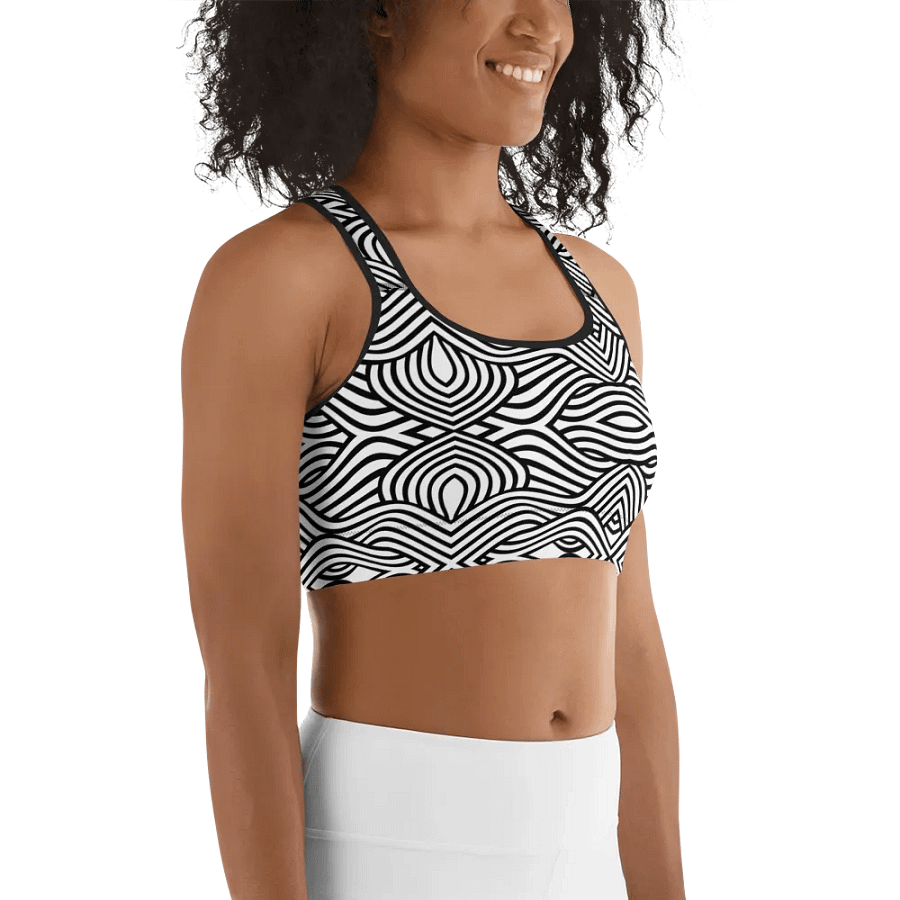 Printed Sports Bra product image (4)
