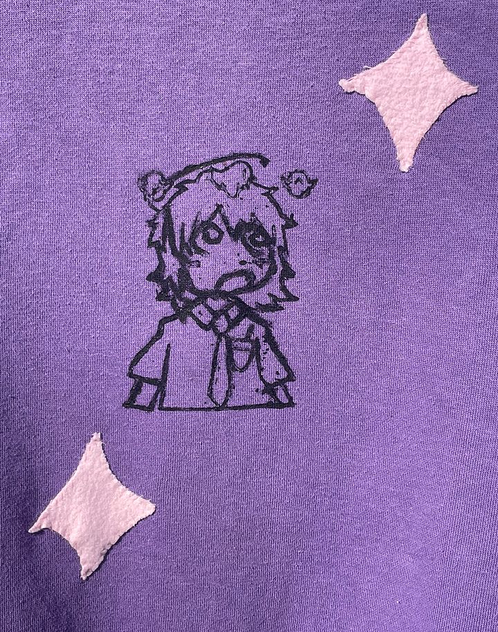 smidge print star and spiral jumper product image (2)