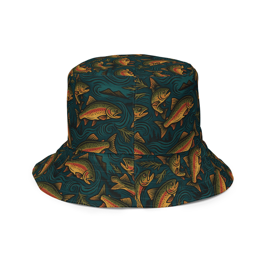Rugged Sportsmen Trout Fishing Bucket Hat product image (7)