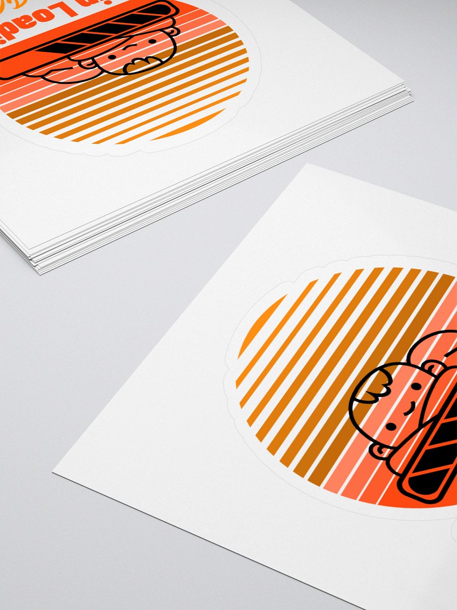 Brain Loading Kiss Cut Stickers product image (4)