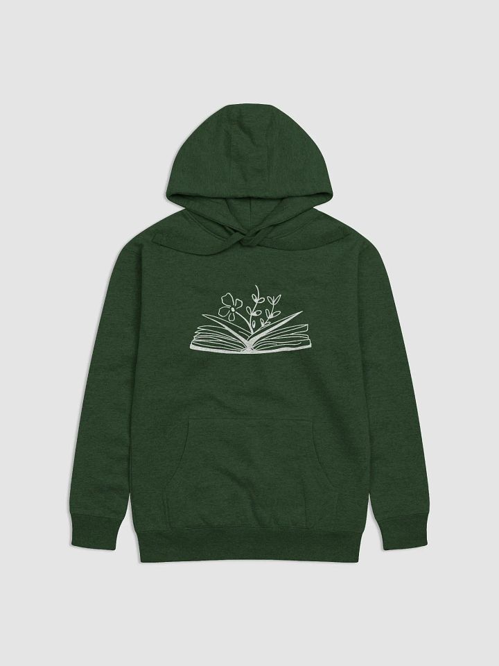 white logo hoodie product image (1)