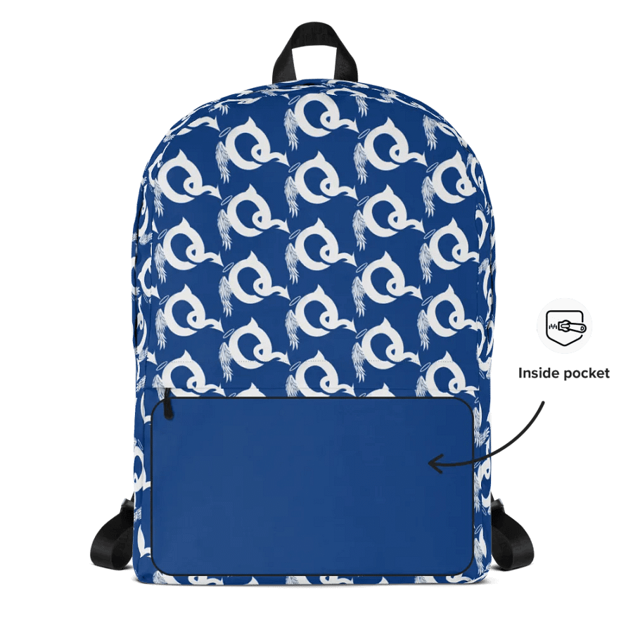 Q vs. Evil Q Blue Backpack product image (9)