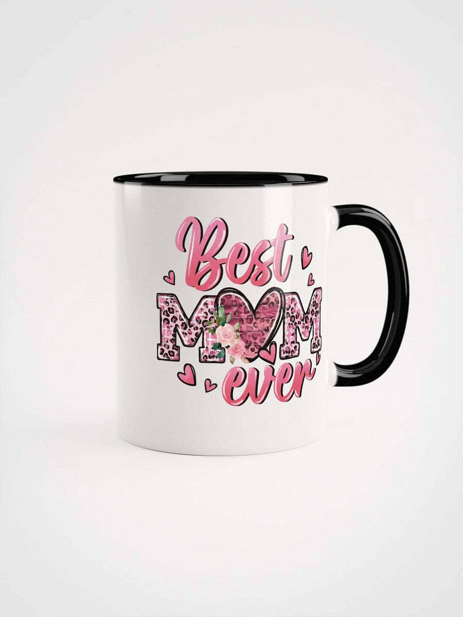 Leopard Print Best Mom Ever Accent Mug product image (2)