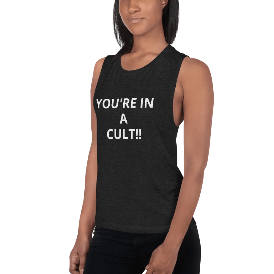 Pris-You're In A Cult-Bella+Canvas Women's Flowy Muscle Tank product image (3)