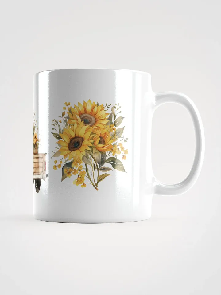 Sunflower Pickup Truck Mug product image (1)