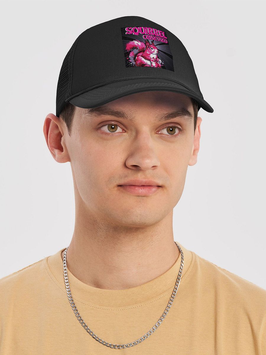 Squirrel Obsessed Foam Trucker Hat product image (5)