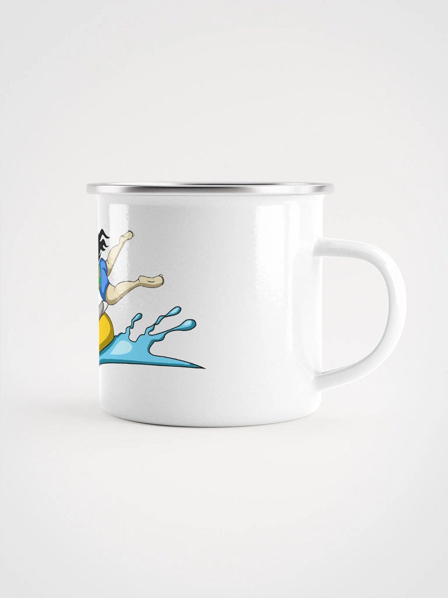 Hold on Tight! Jetski Couple Enamel Mug product image (3)