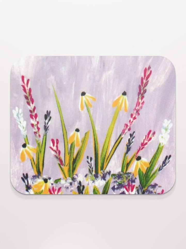 Orange Daisies Blooming Garden Mouse Pad product image (1)
