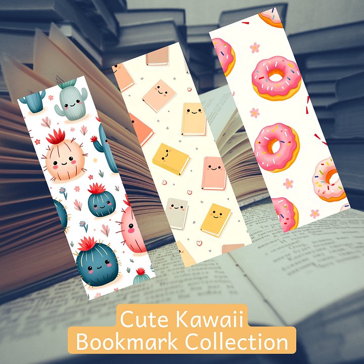 Cute Kawaii Bookmark Collection product image (1)