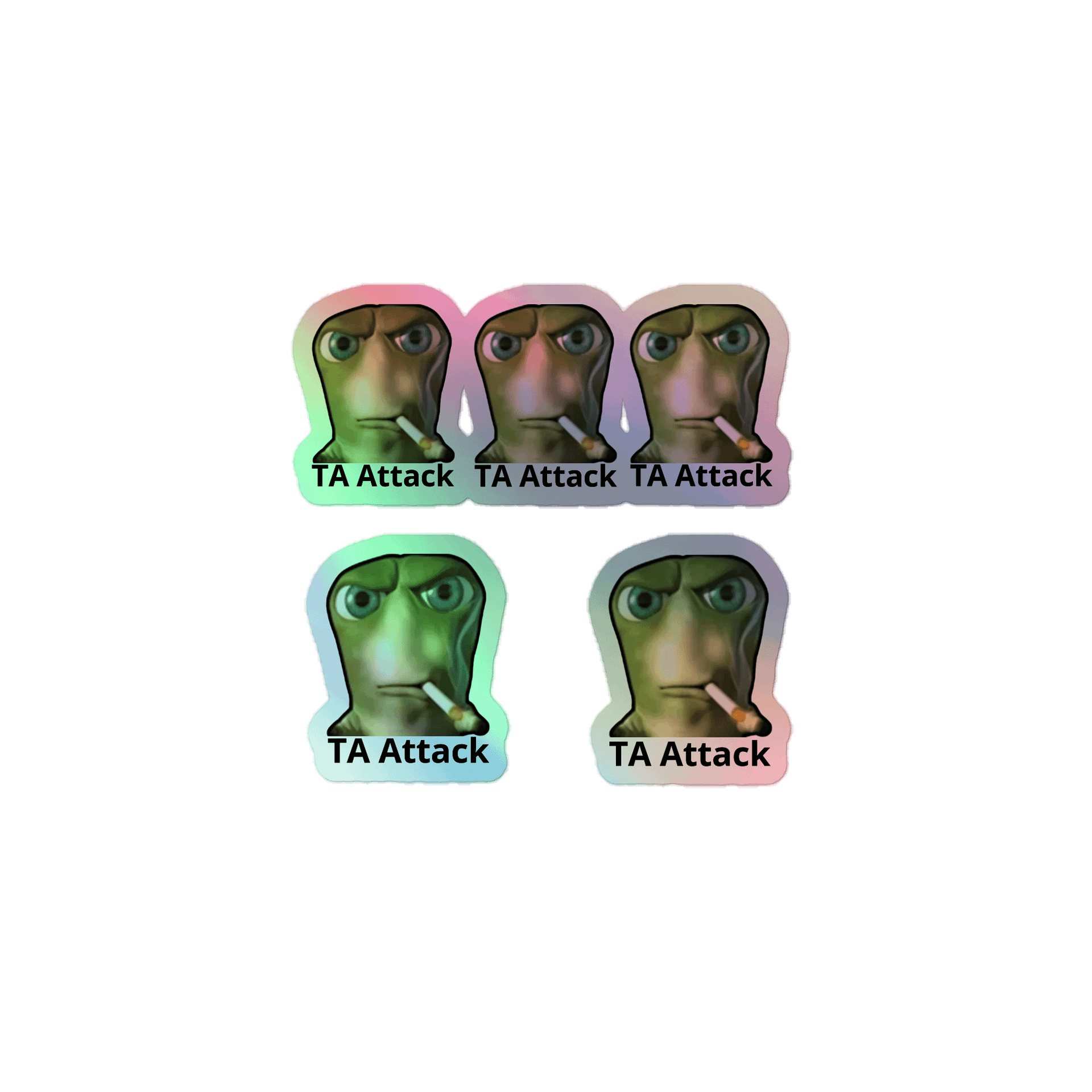 TA Holo Sticker Set (5) product image (1)