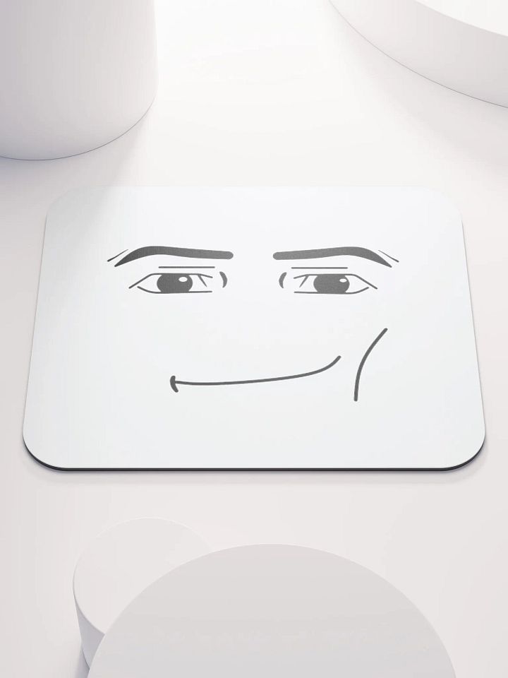 Premium Roblox Man Face Mouse Pad product image (1)