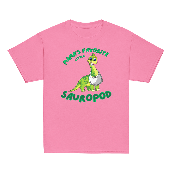 Mama's Favorite Little Sauropod - Kids Dinosaur Shirt product image (24)