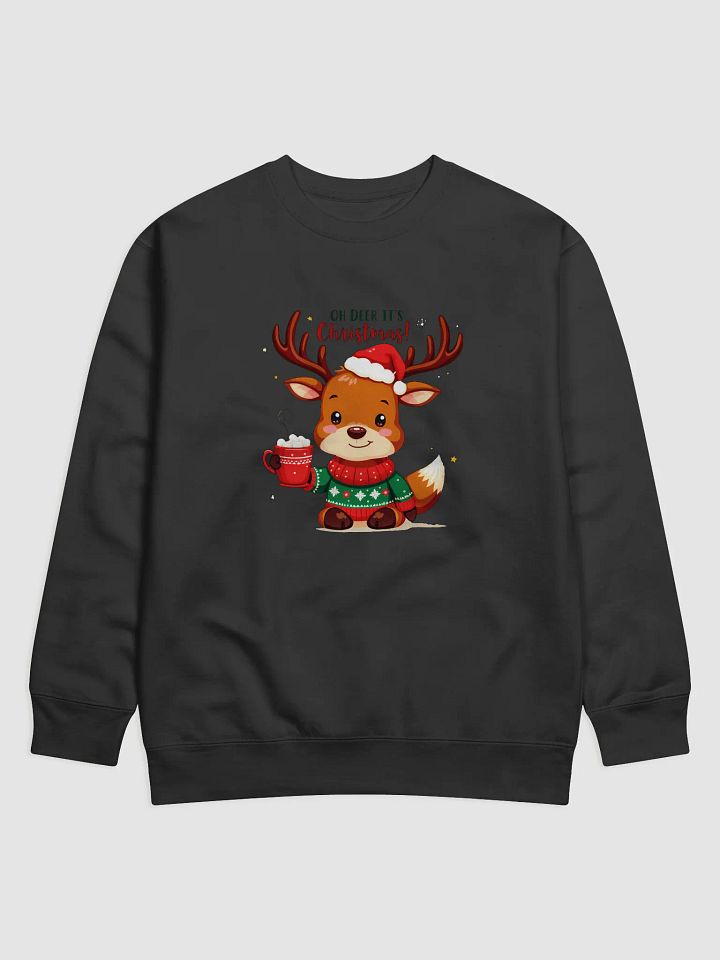 Oh Deer It's Christmas! Festive Reindeer Sweatshirt product image (1)